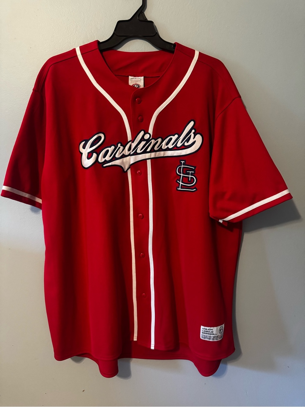 St. Louis Cardinals Mens Red Baseball Jersey